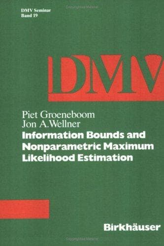 Tapa de Information bounds and nonparametric maximum likelihood estimation