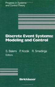 Tapa de Discrete Event Systems