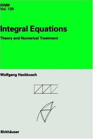 Tapa de Integral equations