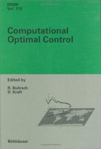 Tapa de Computational optimal control