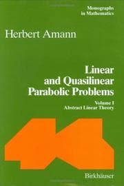 Tapa de Linear and quasilinear parabolic problems