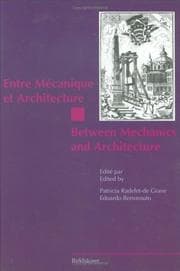 Tapa de Entre mécanique et architecture