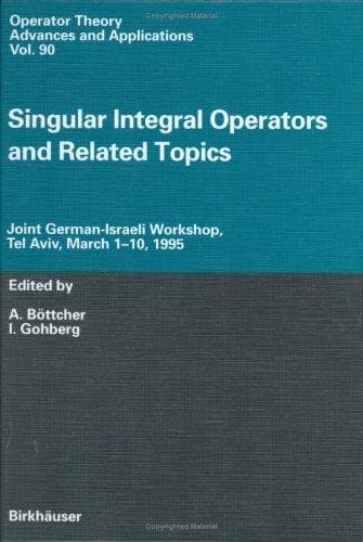 Tapa de Singular integral operators and related topics