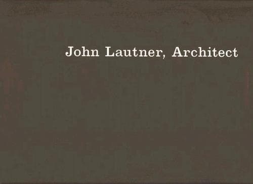 Tapa de John Lautner
