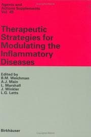 Tapa de Therapeutic strategies for modulating the inflammatory diseases