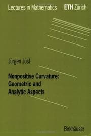 Tapa de Nonpositive curvature