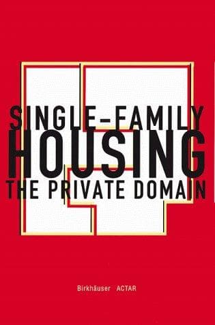 Tapa de Single Family Housing
