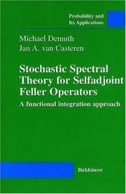 Tapa de Stochastic spectral theory for selfadjoint Feller operators
