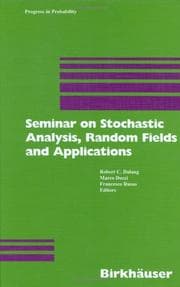 Tapa de Seminar on Stochastic Analysis, Random Fields and Applications