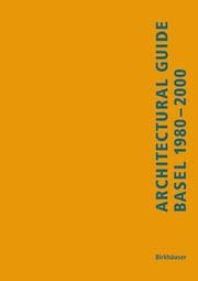 Tapa de Architectural Guide Basel 1980-2000