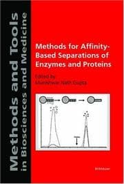 Tapa de Methods for affinity-based separations of enzymes and proteins