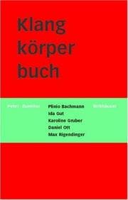Tapa de Klang korper buch (Soundbodybook, German Language)
