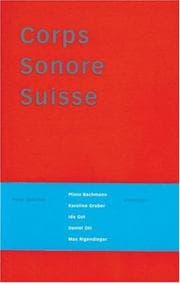 Tapa de Corps Sonore Suisse (Swiss Sound Box)