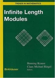 Tapa de Infinite length modules
