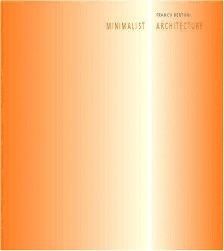 Tapa de Minimalist Architecture