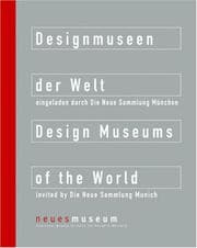 Tapa de Design Museums of the World invited by Die Neue Sammlung Munchen