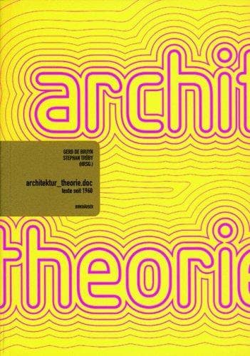 Tapa de Architekturt̲heorie.doc