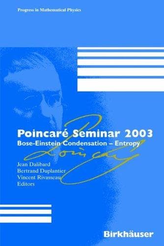 Tapa de Poincaré Seminar 2003