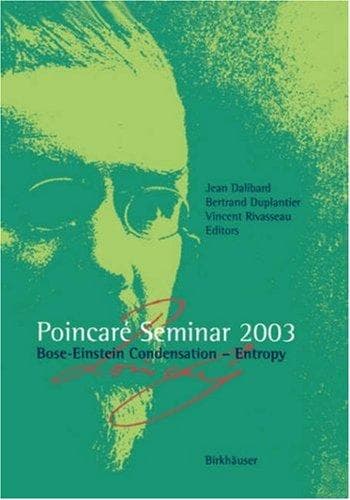 Tapa de Poincaré Seminar 2003