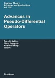 Tapa de Advances in pseudo-differential operators