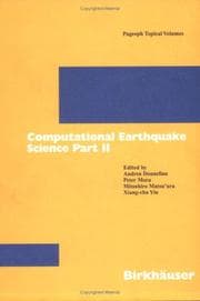 Tapa de Computational earthquake science