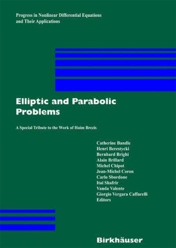 Tapa de Elliptic and parabolic problems