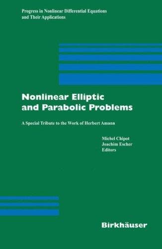 Tapa de Nonlinear Elliptic and Parabolic Problems