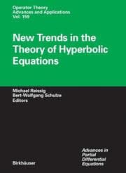 Tapa de New trends in the theory of hyperbolic equations