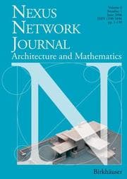 Tapa de Nexus Network Journal 8,1 (Nexus Network Journal)