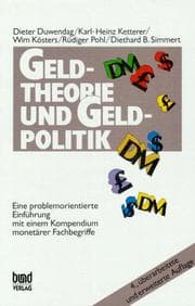 Tapa de Geldtheorie und Geldpolitik