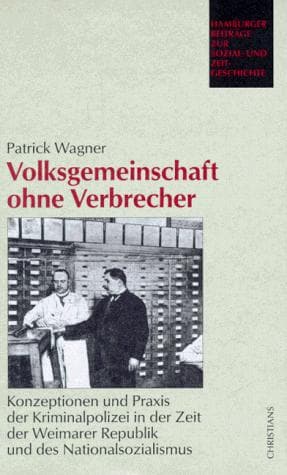 Tapa de Volksgemeinschaft ohne Verbrecher