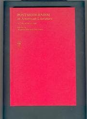 Tapa de Postmodernism in American literature