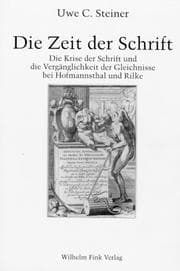 Tapa de Die Zeit der Schrift