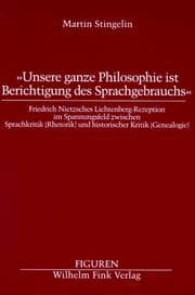 Tapa de "Unsere ganze Philosophie ist Berichtigung des Sprachgebrauchs"