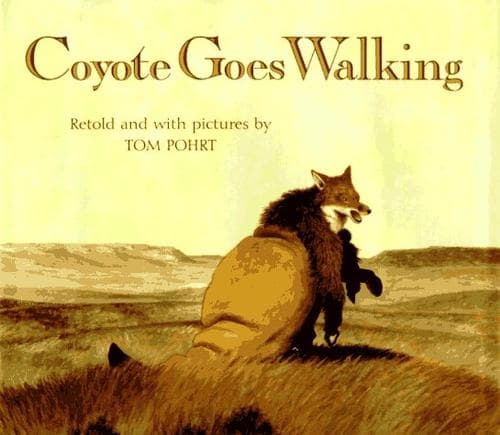 Tapa de Coyote goes walking