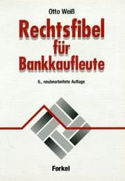 Tapa de Rechtsfibel für Bankkaufleute