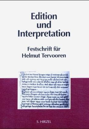 Tapa de Edition und Interpretation