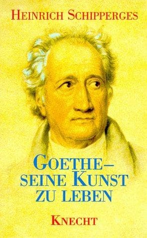 Tapa de Goethe, seine Kunst zu Leben