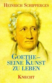 Tapa de Goethe, seine Kunst zu Leben