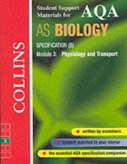 Tapa de AQA (B) Biology AS3