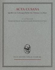 Tapa de Acta Cusana