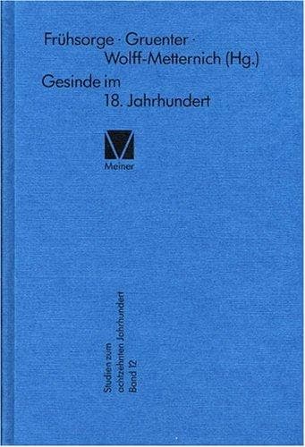 Tapa de Gesinde im 18. Jahrhundert
