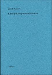 Tapa de Kulturphilosophische Schriften. (Bd. 6)
