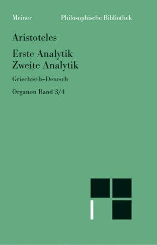 Tapa de Analytica priora