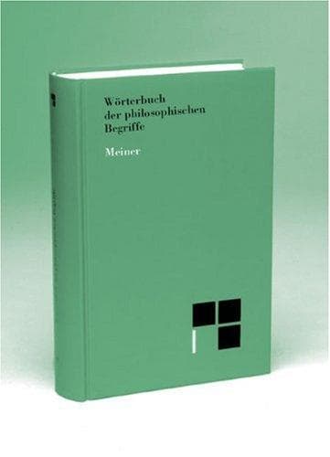Tapa de Wörterbuch der philosophischen Begriffe
