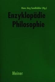 Tapa de Enzyklopädie Philosophie.