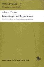 Tapa de Finanzplanung und Bundeshaushalt