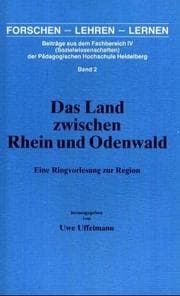 Tapa de Das Land zwischen Rhein und Odenwald