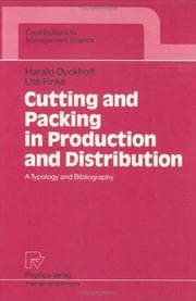 Tapa de Cutting and packing in production and distribution