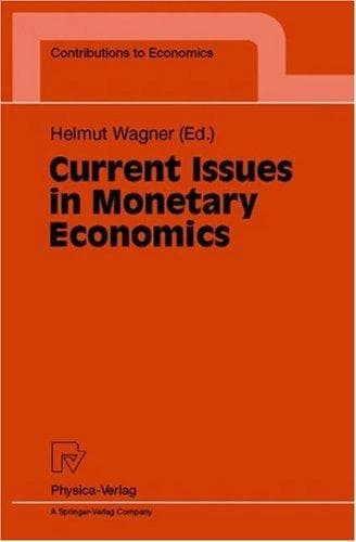 Tapa de Current issues in monetary economics